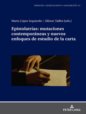 cover image of Epistolatrías